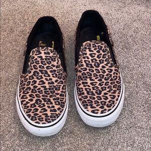 Cheetah Slip On Vans